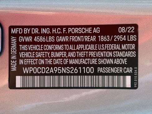 Certified 2022 Porsche 911 Turbo S AWD/4WD image 39