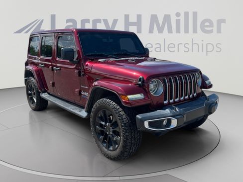 Used 2021 Jeep Wrangler Unlimited Sahara w/ Safety Group AWD/4WD image 7