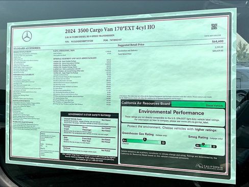 New 2024 Mercedes-Benz Sprinter 3500 image 13