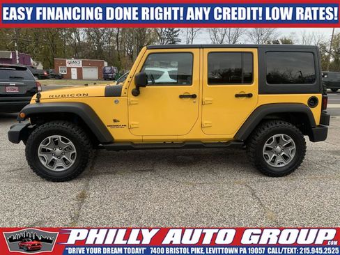 Used 2015 Jeep Wrangler Unlimited Rubicon w/ Max Tow Package AWD/4WD image 3