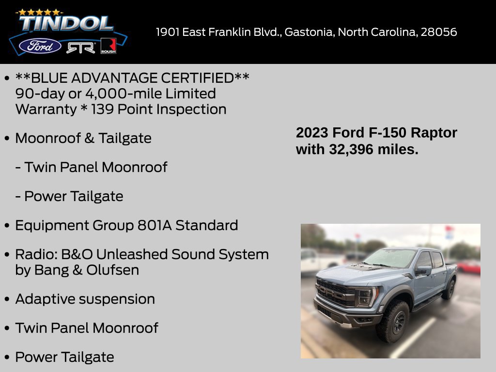 Used 2023 Ford F150 Raptor w/ Raptor Carbon Fiber Package AWD/4WD image 13