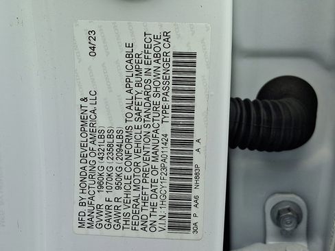 Certified 2023 Honda Accord LX image 27