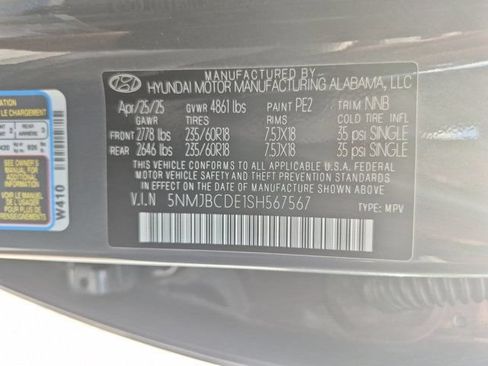 Used 2025 Hyundai Tucson SEL AWD/4WD image 35