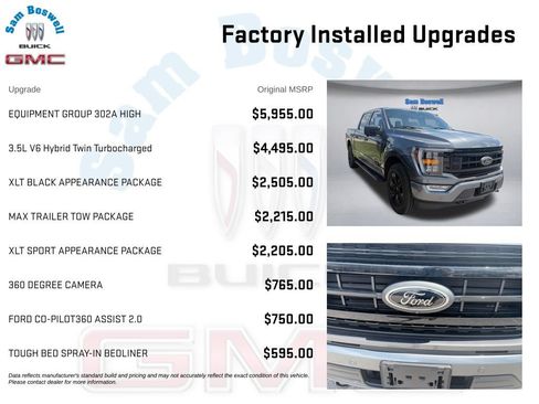 Used 2023 Ford F150 XLT w/ Equipment Group 302A High AWD/4WD image 4