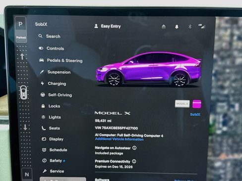 Used 2023 Tesla Model X AWD/4WD image 8