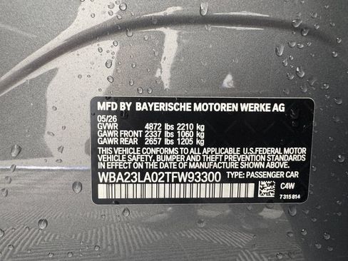 New 2026 BMW 330i xDrive Sedan w/ M Sport Package AWD/4WD image 21
