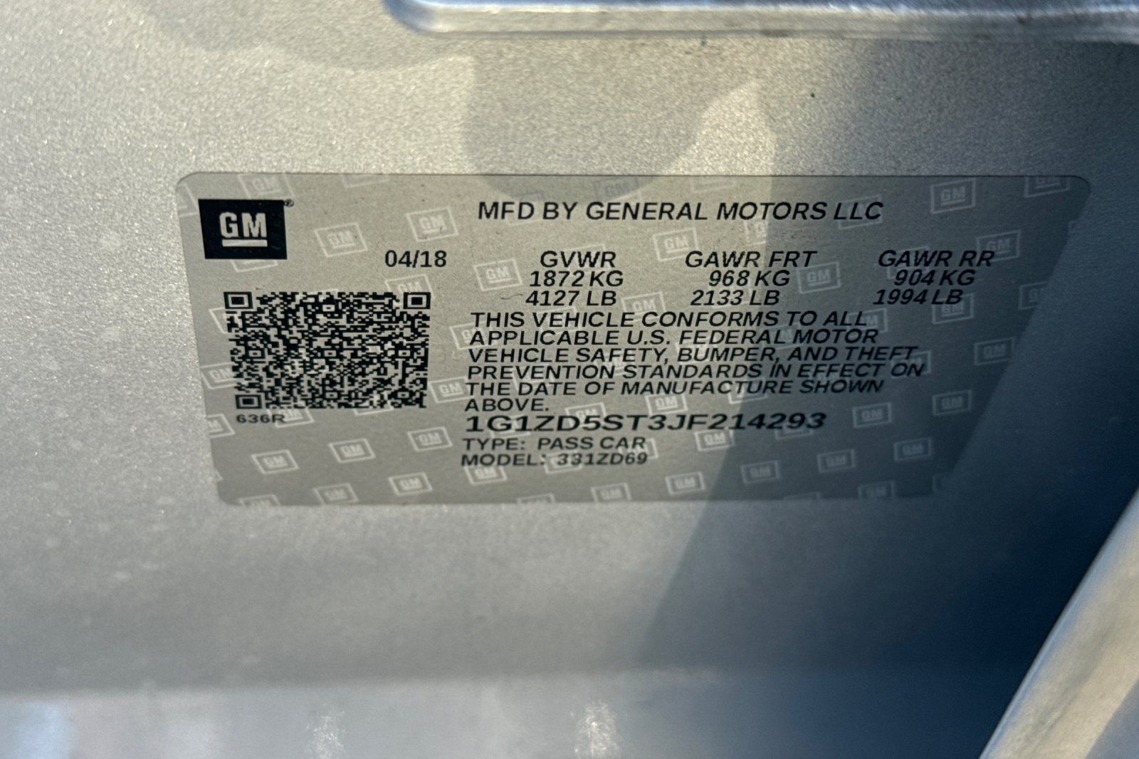 Used 2018 Chevrolet Malibu LT w/ Leather Package FWD image 52