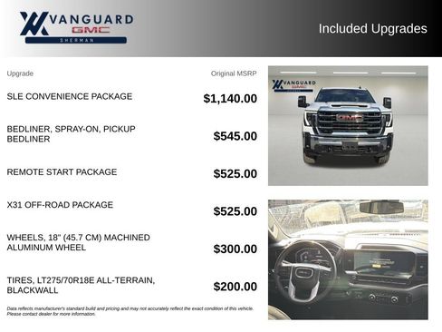 Used 2024 GMC Sierra 2500 SLE w/ SLE Convenience Package AWD/4WD image 9