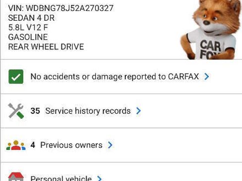 Used 2002 Mercedes-Benz S 600 image 98