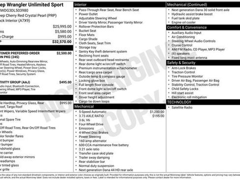 Used 2013 Jeep Wrangler Unlimited Sport image 32