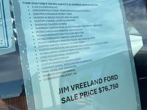 New 2026 Ford F150 XL w/ Equipment Group 103A High image 66