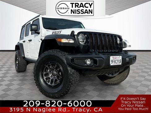 Used 2023 Jeep Wrangler Willys w/ Xtreme 35 Tire Package image 1
