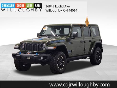 Used 2024 Jeep Wrangler Unlimited Rubicon 4xe image 1