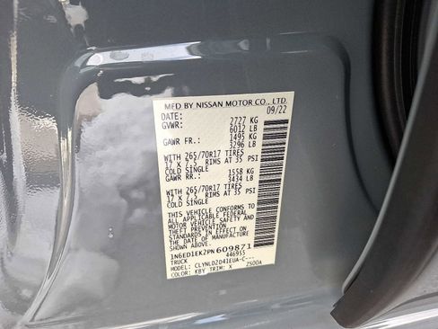 Used 2023 Nissan Frontier PRO-4X w/ Pro Convenience Package image 33