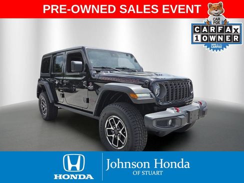Used 2024 Jeep Wrangler Unlimited Rubicon AWD/4WD image 1