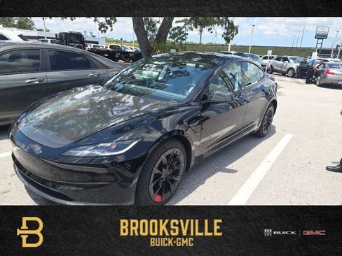 Used 2025 Tesla Model 3 Long Range AWD/4WD image 1