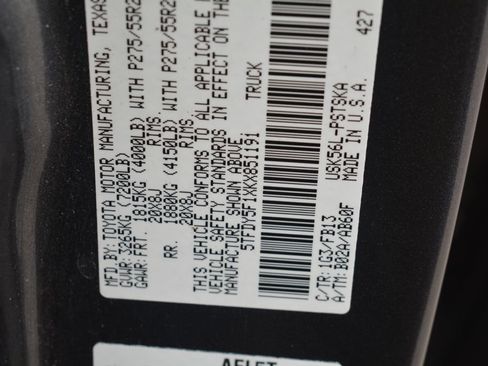 Used 2019 Toyota Tundra SR5 w/ TRD Sport Package AWD/4WD image 23