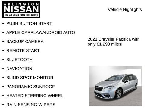 Used 2023 Chrysler Pacifica Limited FWD image 7