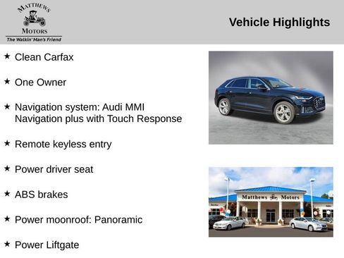 Used 2022 Audi Q8 Premium w/ Convenience Package image 14