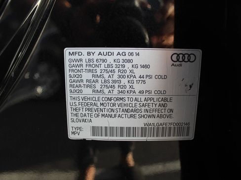 Used 2015 Audi Q7 3.0T Premium Plus w/ Premium Plus Package image 8