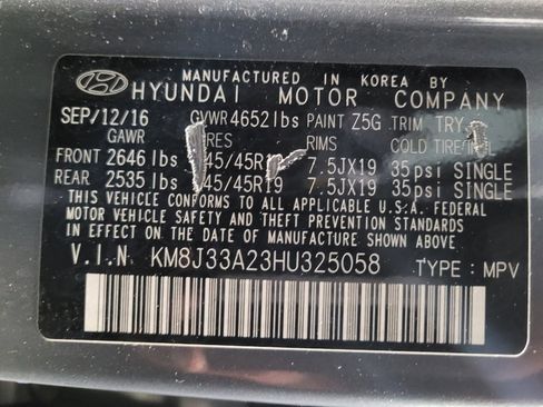 Used 2017 Hyundai Tucson Sport FWD image 33