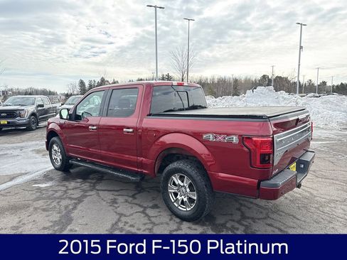 Used 2015 Ford F150 Platinum w/ Trailer Tow Package image 9
