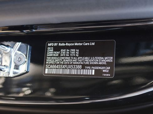 Used 2015 Rolls-Royce Ghost RWD image 50