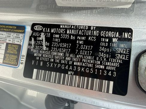 Used 2019 Kia Sorento FWD image 18