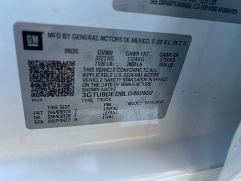 Used 2020 GMC Sierra 1500 SLT image 35