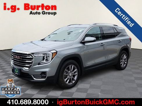Certified 2024 GMC Terrain SLT w/ Tech Package AWD/4WD image 3