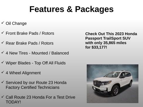 Certified 2023 Honda Passport TrailSport image 4