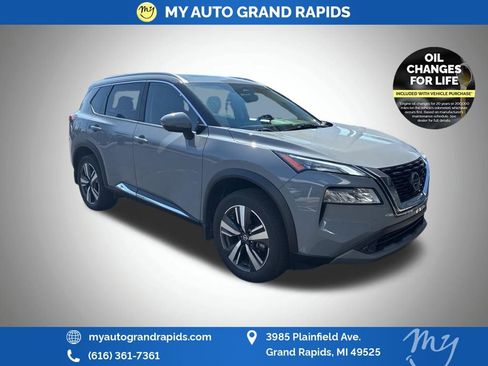 Used 2021 Nissan Rogue SL AWD/4WD image 1
