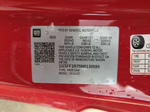 Used 2022 Chevrolet Camaro LT w/ RS Package RWD image 28