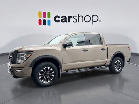 Used 2023 Nissan Titan PRO-4X w/ Pro-4x Convenience Package AWD/4WD image 1