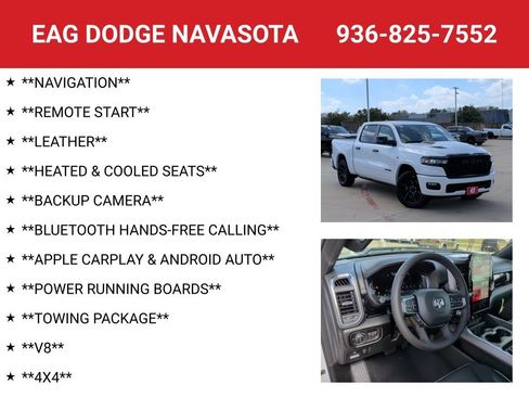 New 2026 RAM 1500 Laramie w/ Night Edition AWD/4WD image 4