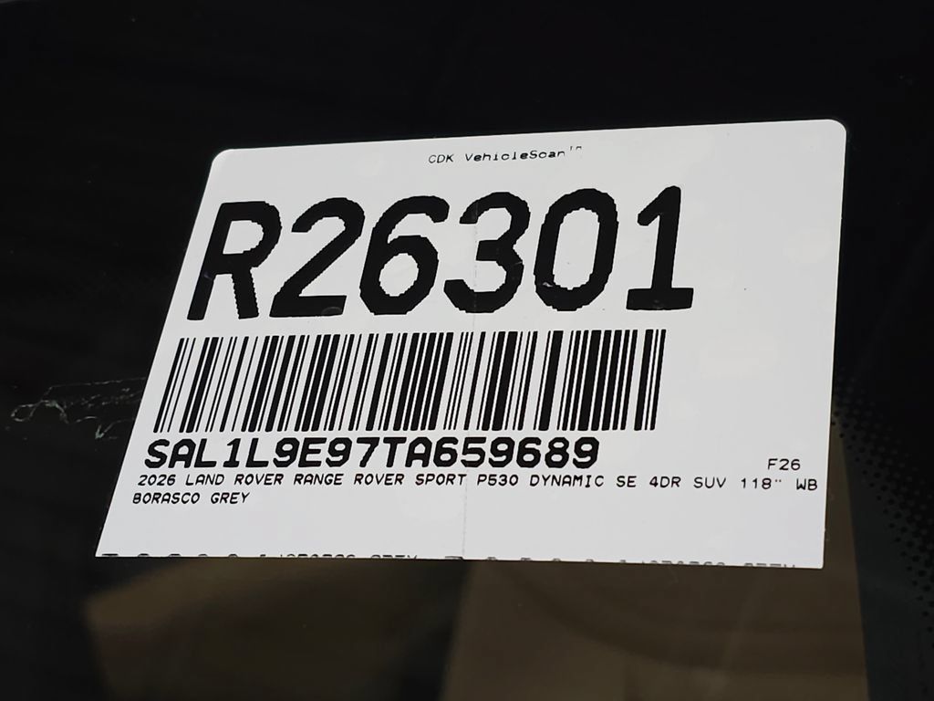 New 2026 Land Rover Range Rover Sport Dynamic SE AWD/4WD image 44