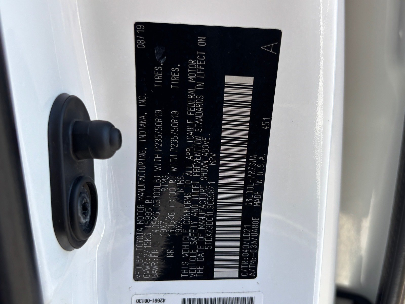 Used 2020 Toyota Sienna SE w/ Carpet Mat Package FWD image 30