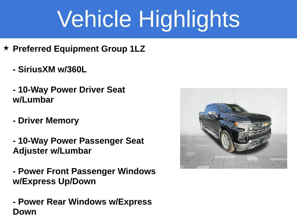 Used 2024 Chevrolet Silverado 1500 LTZ RWD image 3