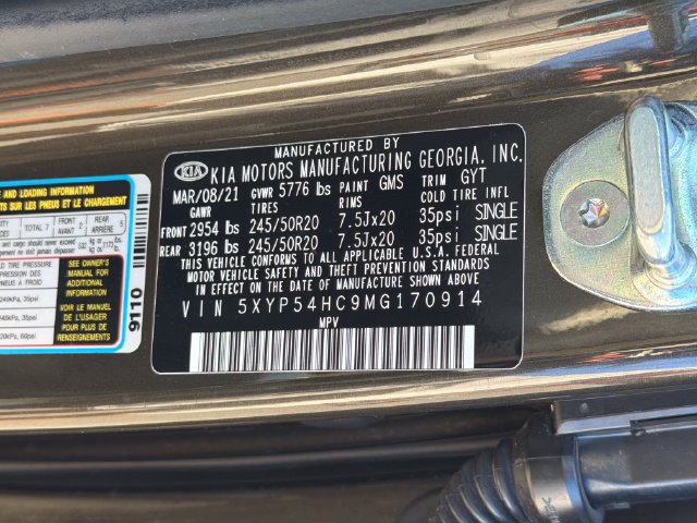 Used 2021 Kia Telluride SX w/ Towing Package FWD image 30