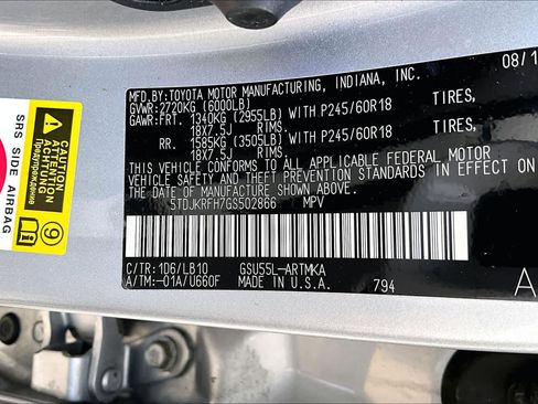 Used 2016 Toyota Highlander XLE AWD/4WD image 37