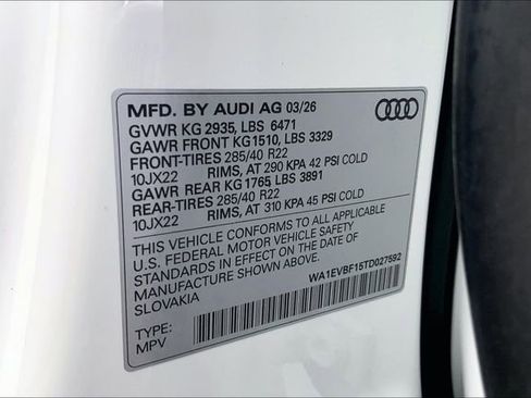 New 2026 Audi Q8 Premium Plus AWD/4WD image 12