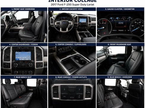 Used 2018 Ford F250 Lariat w/ Lariat Ultimate Package AWD/4WD image 18