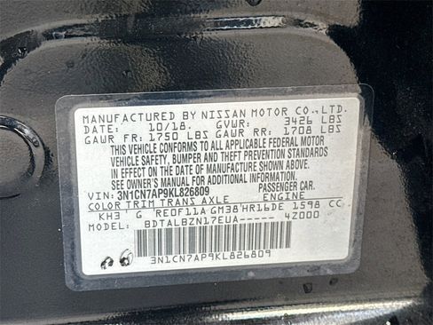 Used 2019 Nissan Versa SV image 30