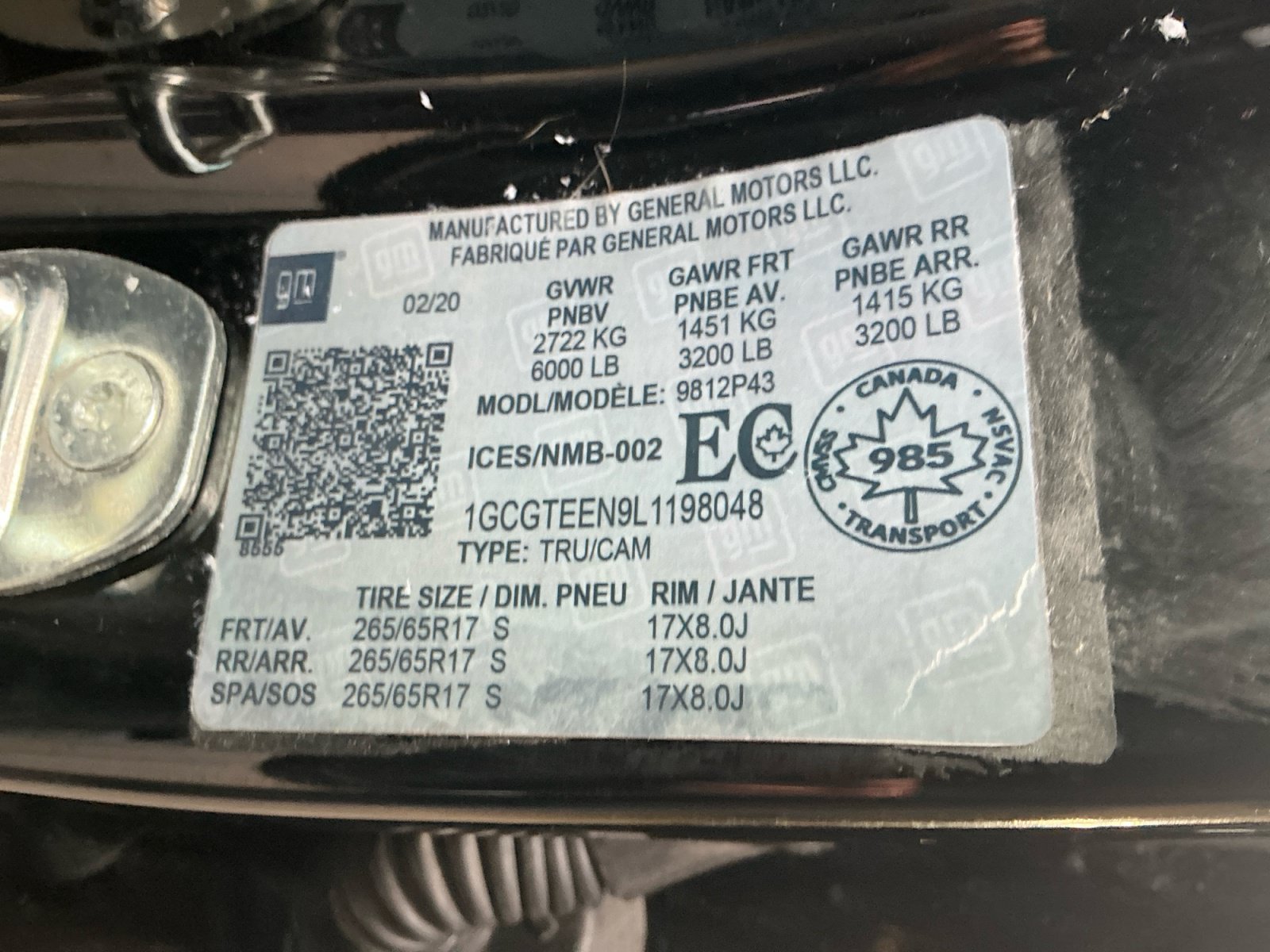 Used 2020 Chevrolet Colorado ZR2 AWD/4WD image 16