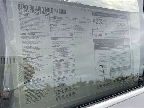 New 2026 Volvo XC90 B6 Plus w/ Protection Package Premier image 37