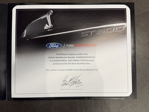 Used 2021 Ford Mustang Shelby GT500 w/ Technology Package image 49