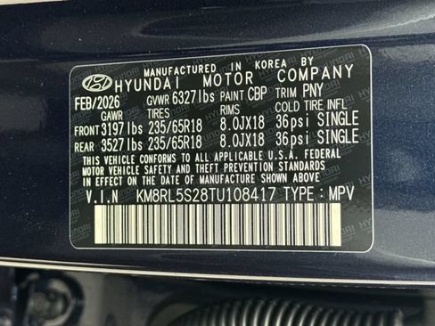 New 2026 Hyundai Palisade SEL FWD image 32