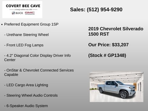 Used 2019 Chevrolet Silverado 1500 RST w/ All-Star Edition RWD image 25