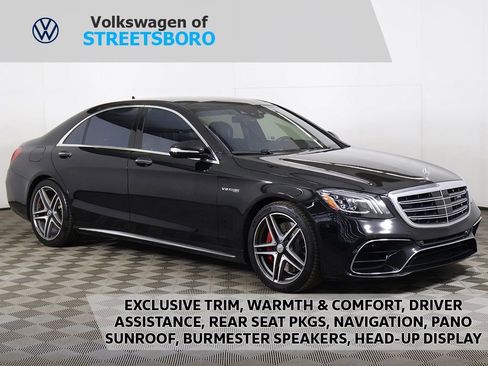 Used 2020 Mercedes-Benz S 63 AMG 4MATIC Sedan image 1
