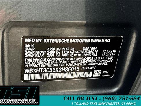 Used 2019 BMW X1 xDrive28i w/ Convenience Package image 34